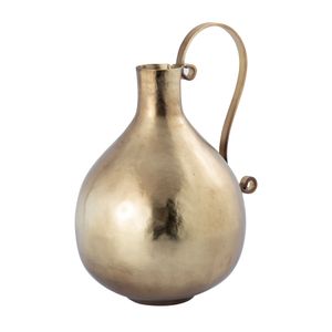 Shaffer Vase - Medium Brass 1
