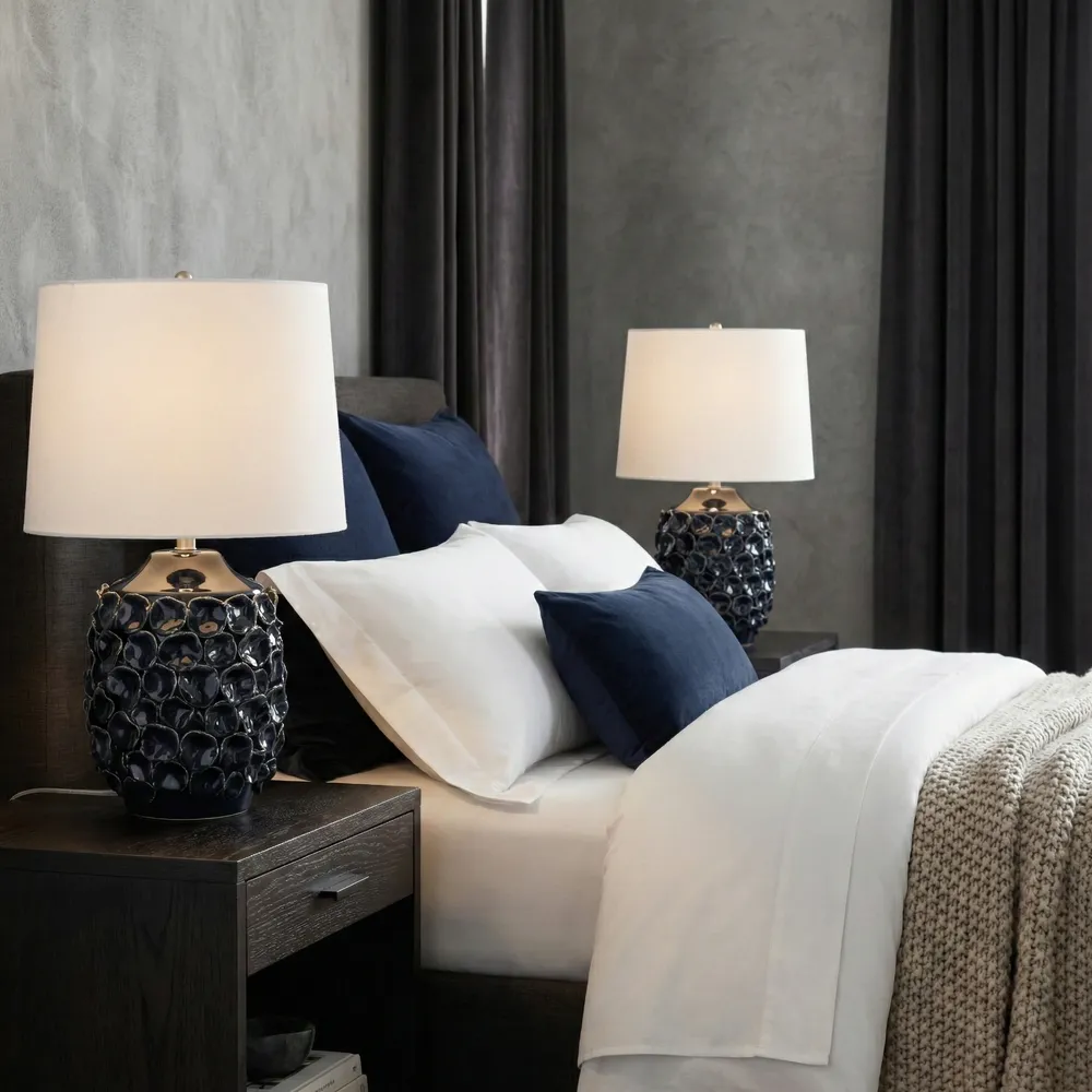 GLENRIDGE WHITE LAMP 25 (IN)