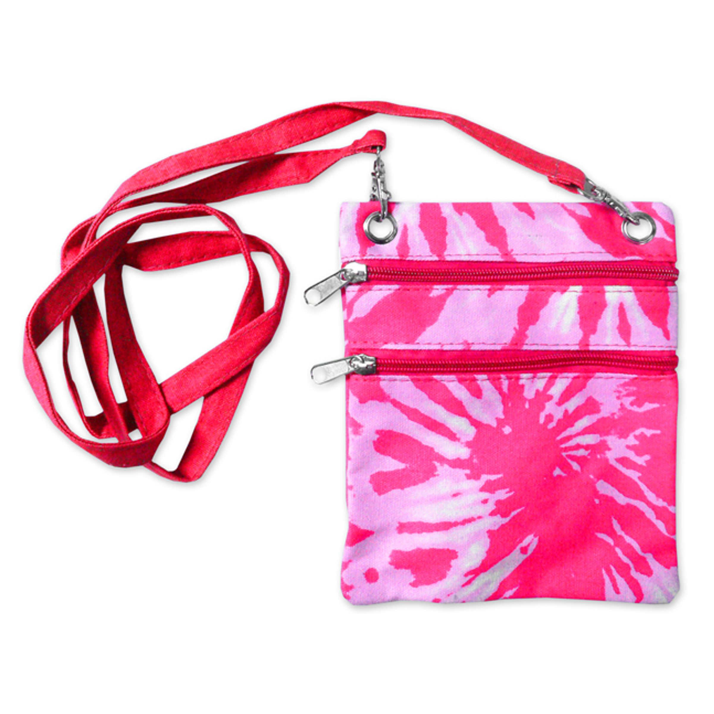 CANVAS HIP BAG - MULTI-COLOR TIE-DYE