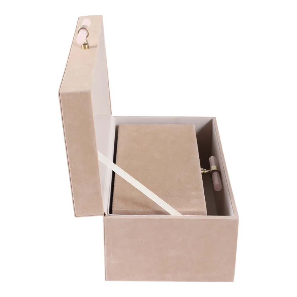 HAVENGATE SET OF 2 TAN BOXES 6 (IN)