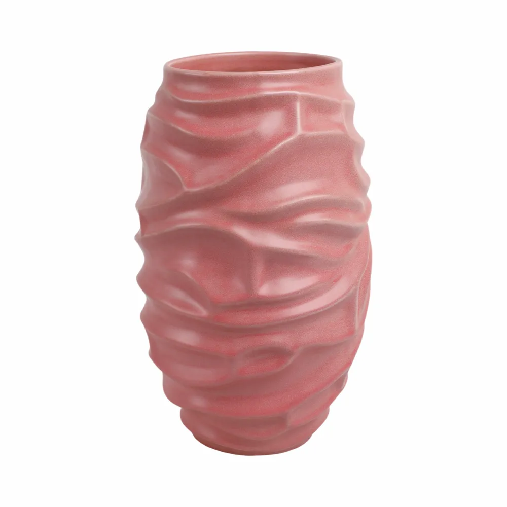 YATESLAND RED VASE 14 (IN)
