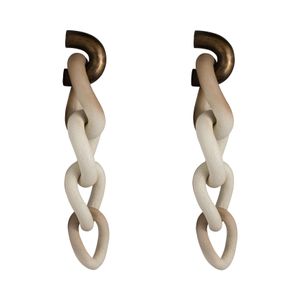 REGANOAK SET OF 2 BROWN DECOR 28 (IN) 4