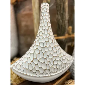 Ridged Bulb Vase 14in 1