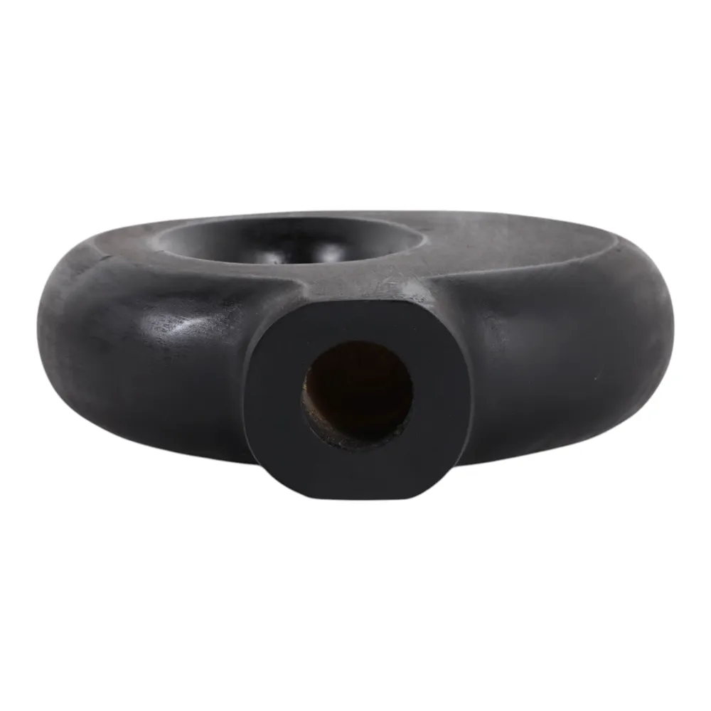 GRIFFINMOOR BLACK VASE 7 (IN)