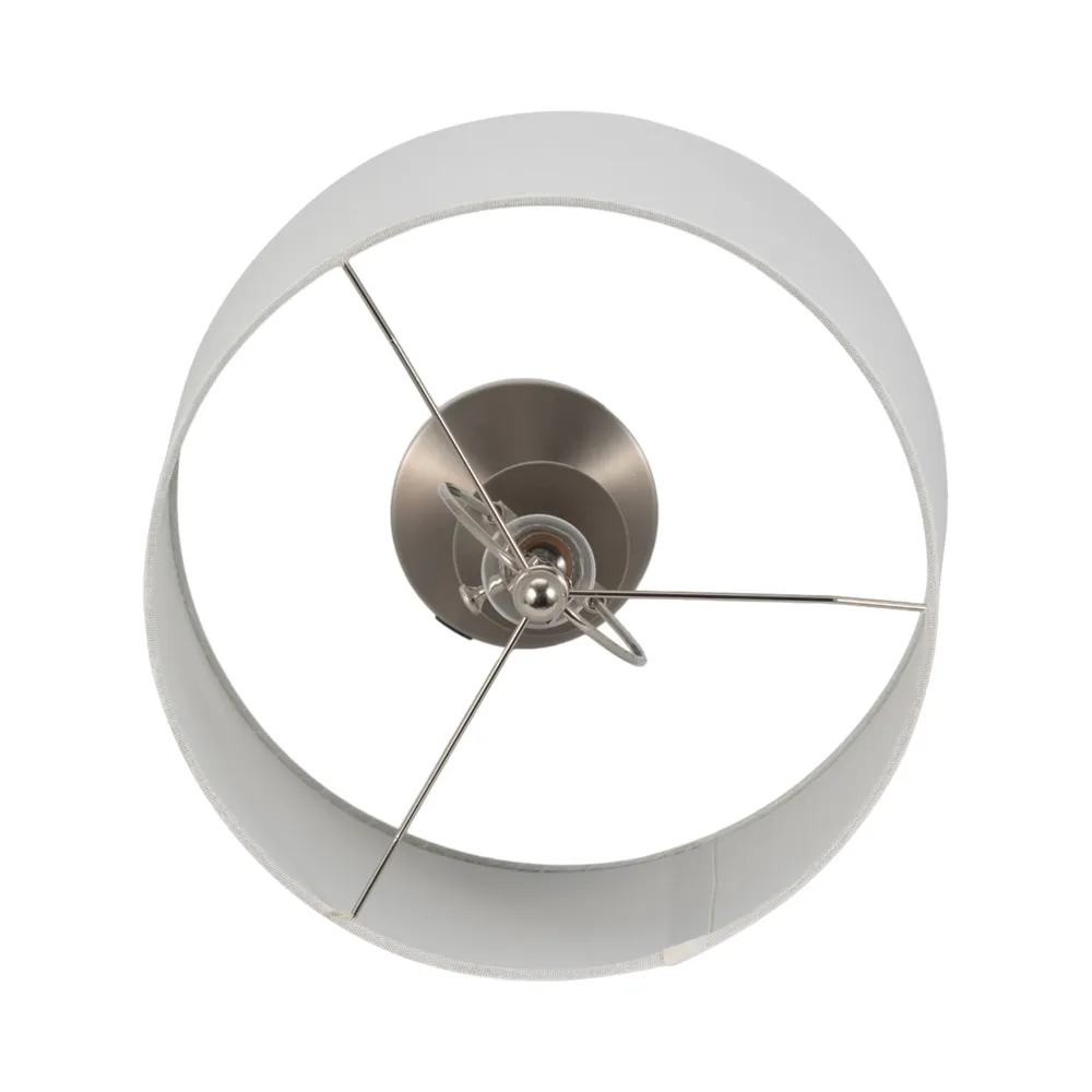 GROVERWIND SET OF 2 SILVER LAMPS 25 (IN)