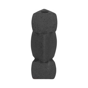 ENNISVALE BLACK CANDLE HOLDER 9 (IN) 4