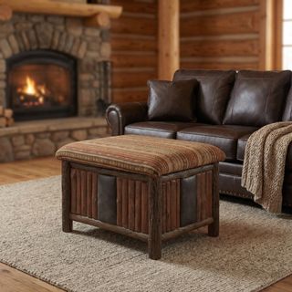 Shenandoah Storage Ottoman - Standard Fabric- Fabric TBD