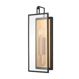 Gianni 17'' High 1-Light Sconce - Matte Black 3