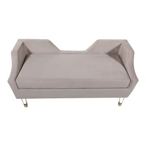 GLASTONHOLM GRAY BENCH 26 (IN) 9