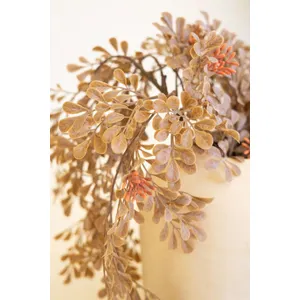 Artificial Seeded Dusty Foliage Spray 4