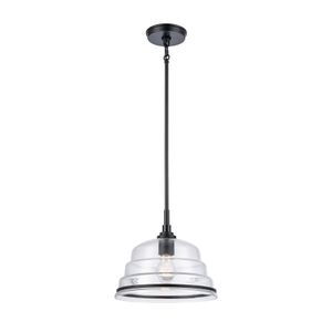 Boyer 11'' Wide 1-Light Mini Pendant - Matte Black 1