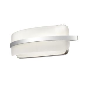 Curvato 16'' Wide LED Vanity Light - Polished Chrome 2