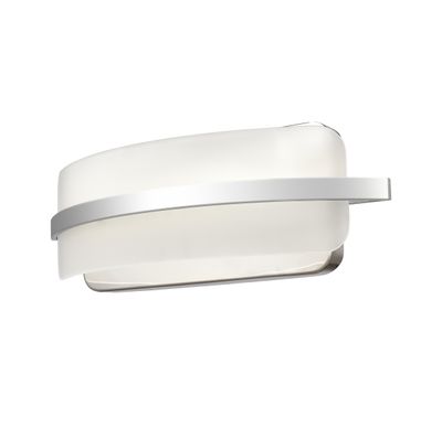 Curvato 16″ Wide LED Vanity Light - Polished Chrome