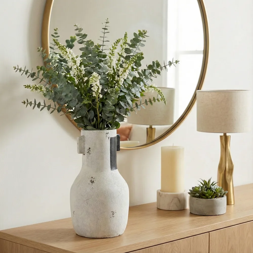 HENDONROSE IVORY VASE 15 (IN)