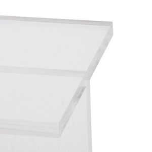 GARNERBEACH CLEAR TABLE 19 (IN) 6