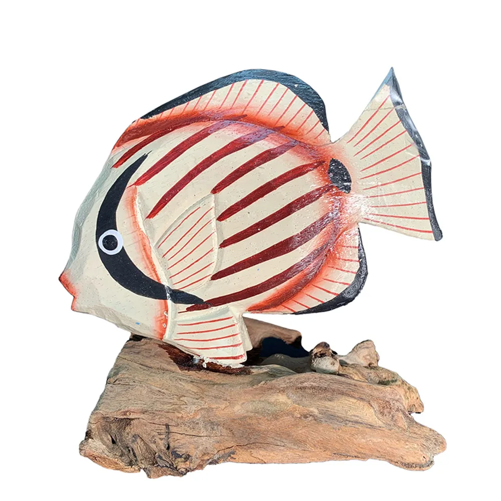 6-3/4" BROWN FISH