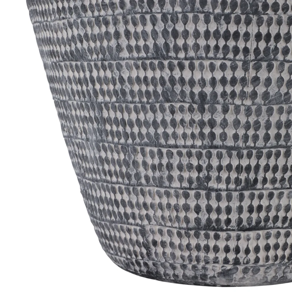 CARLINLAKE BLACK VASE 16 (IN)