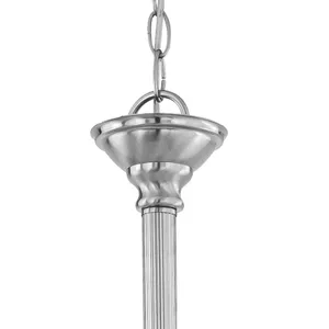 Riva 6'' Wide 1-Light Mini Pendant - Brushed Nickel 3