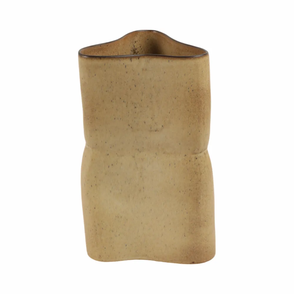 HARVEYWAY TAN VASE 12 (IN)