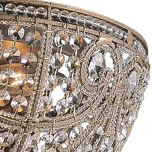 Elizabethan 17'' Wide 6-Light Flush Mount - Dark Bronze 4