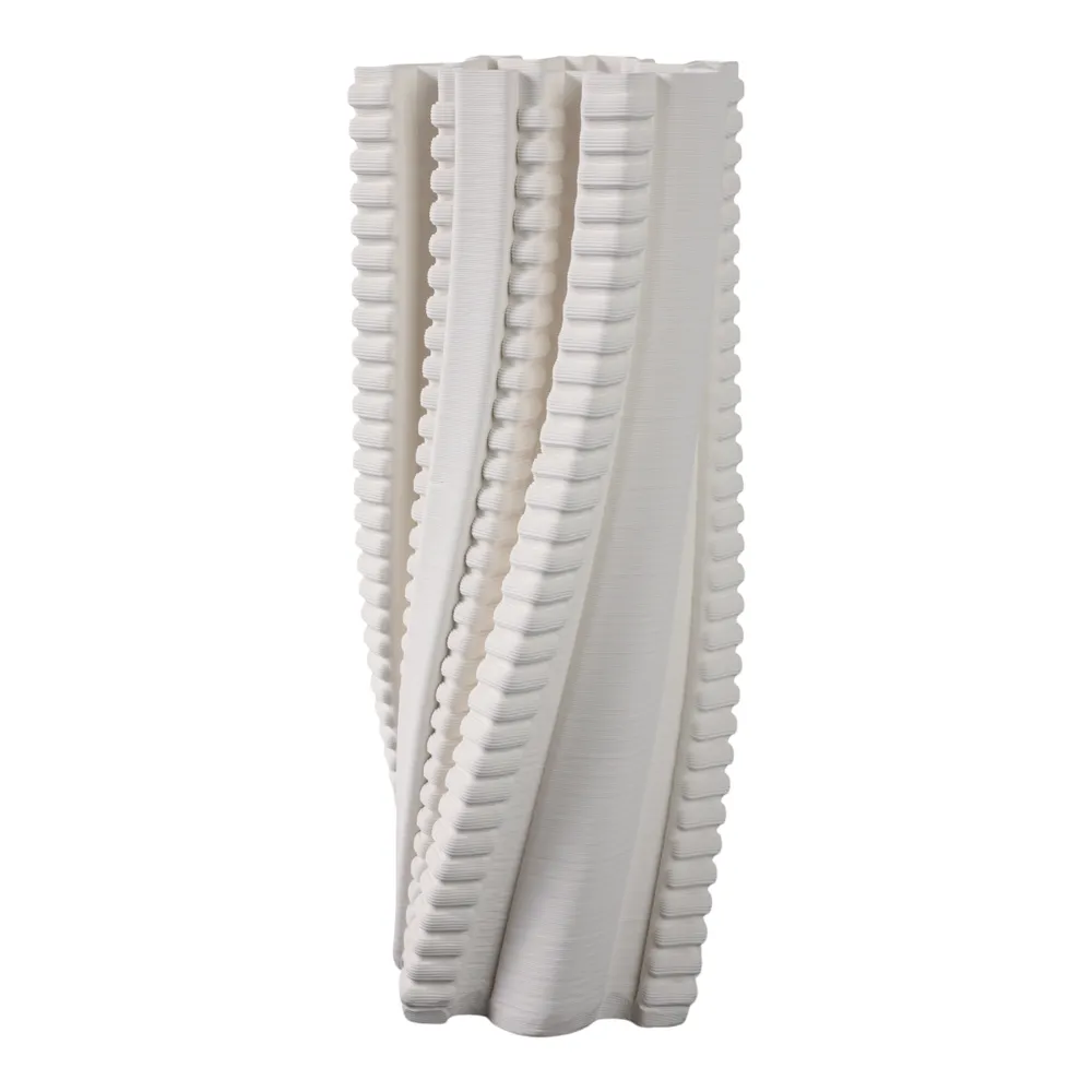CALDERFIELD IVORY VASE 15 (IN)