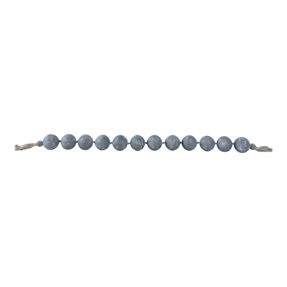 FINCHVIEW BLUE BEAD 3 (IN)