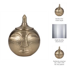 LANEPARK GOLD JAR 13 (IN) 11