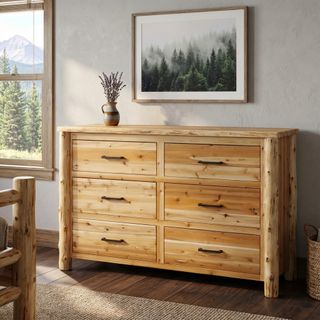 Headwaters Six Drawer Dresser - Coffee - Premium Line