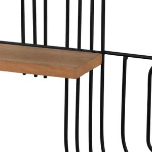 HALFORDPARK BROWN WALL SHELF 18 (IN) 5