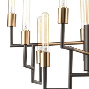 Congruency 29'' Wide 12-Light Chandelier - Oil Rubbed Bronze 3