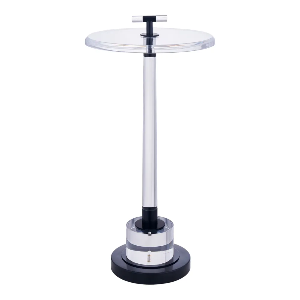 DUFFYGROVE CLEAR TABLE 25 (IN)