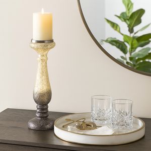 EASTONLAND PURPLE CANDLE HOLDER 16 (IN) 2