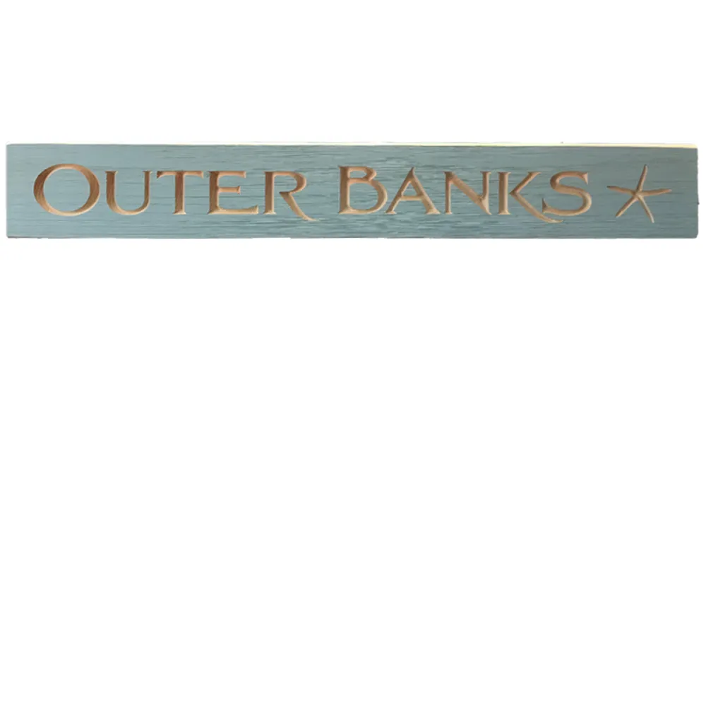 24" USA OUTER BANKS BARNWOOD SIGN