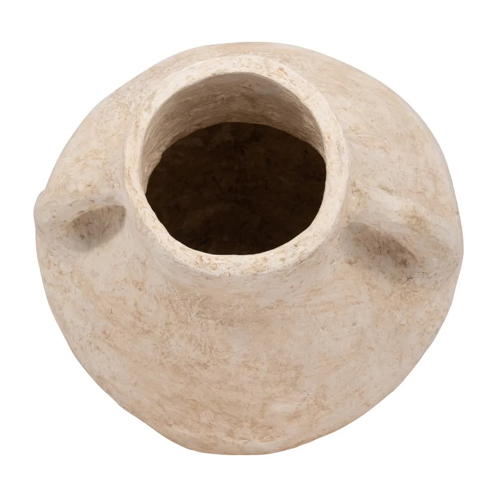 FERRIS WHITE VASE 15 (IN)