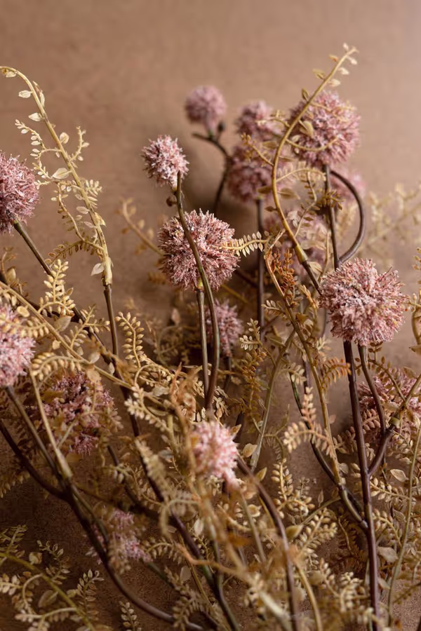 Artificial Pink Melaleuca Spray