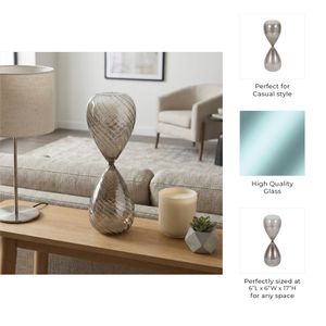 GRANTHAMMOOR CLEAR HOURGLASS 17 (IN) 10