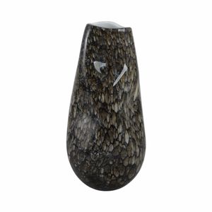 COLEGATE BROWN GLASS VASE 15 (IN) 5
