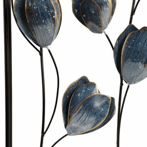 TANNERBEACH SET OF 2 BLUE METAL WALL 32 (IN) 5