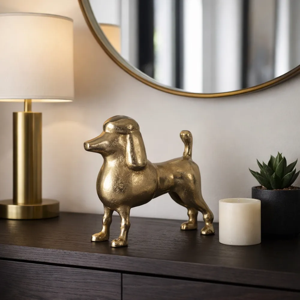 HANLEYPARK GOLD DECOR 10 (IN)