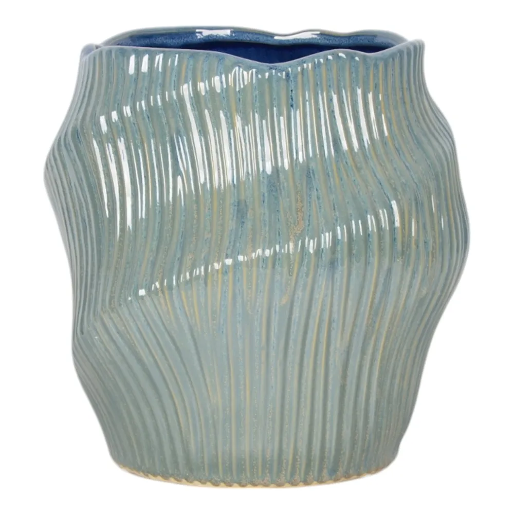 DORSEYSTONE BLUE VASE 11 (IN)
