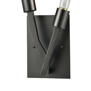 Freeform 11'' High 2-Light Sconce - Dark Graphite 3