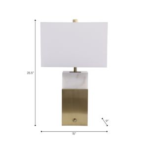 MORTONGATE WHITE LAMP 26 (IN) 9