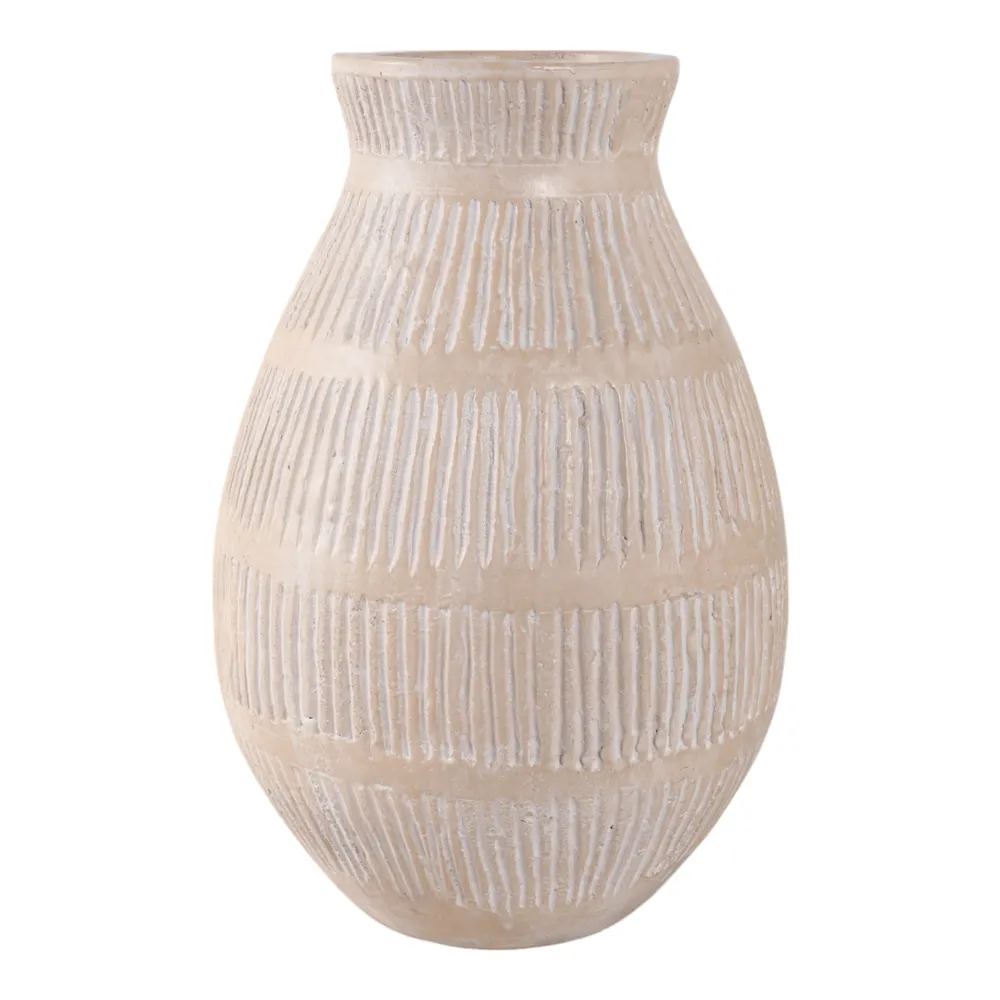 SAGEVIEW IVORY VASE 16 (IN)