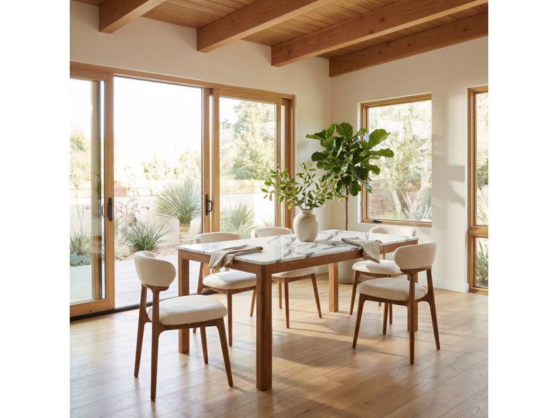 Jemy Dining Table White 9