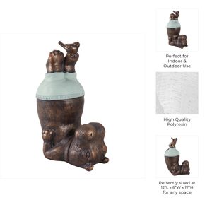 BONDLAND BRONZE GARDEN STATUARY 17 (IN) 10