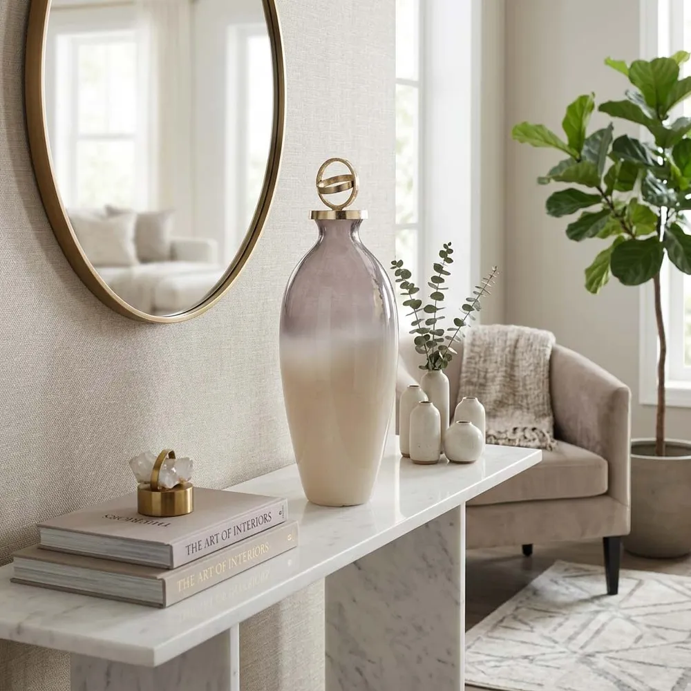 PALMERSHAW WHITE JAR 22 (IN)