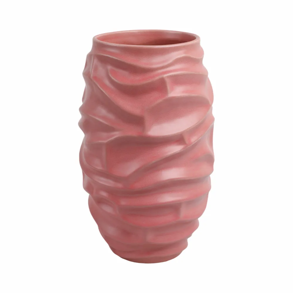YATESLAND RED VASE 14 (IN)