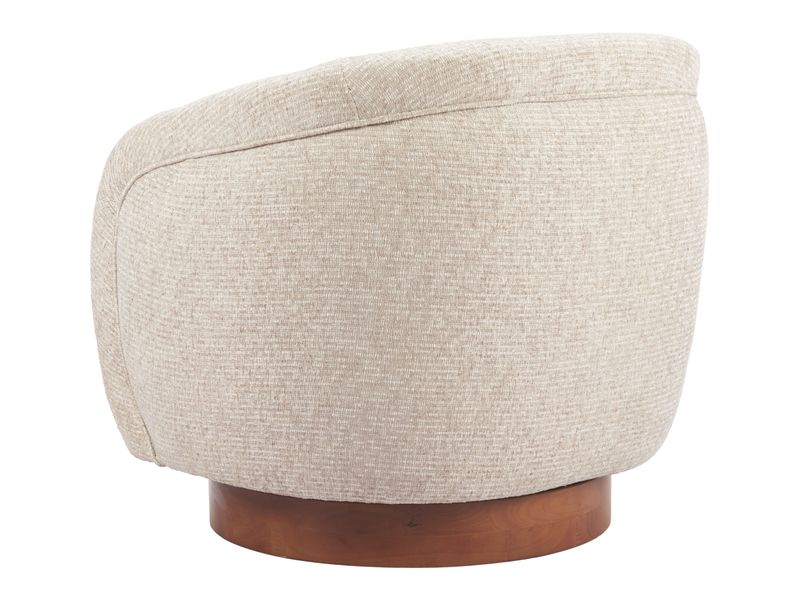 Vinta Swivel Chair Beige 6