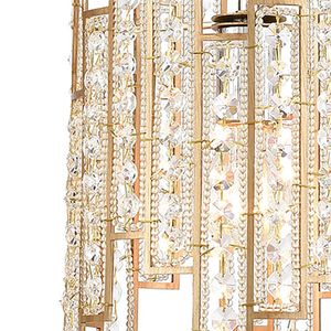 Equilibrium 8'' Wide 1-Light Mini Pendant - Matte Gold 3