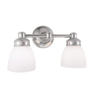 Spencer 14.75'' Wide 2-Light Sconce - Chrome 1